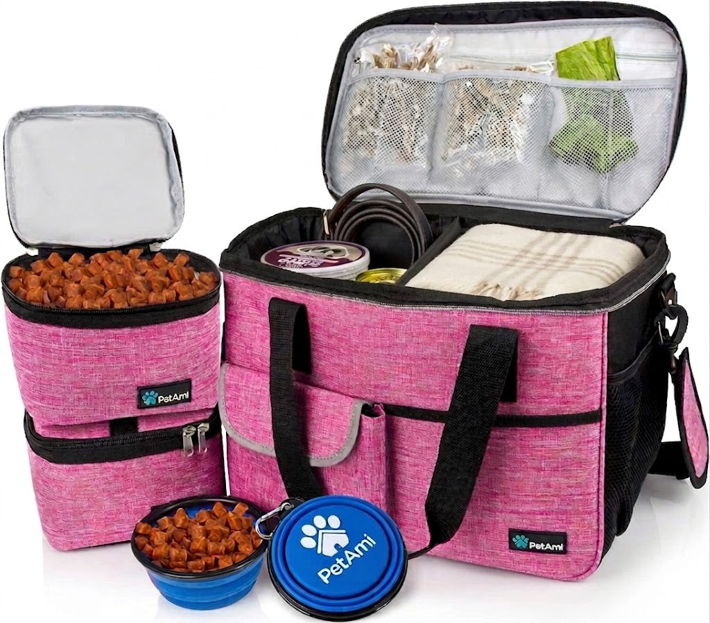 Todo lo que tu perro necesita para viajar, en un solo bolso