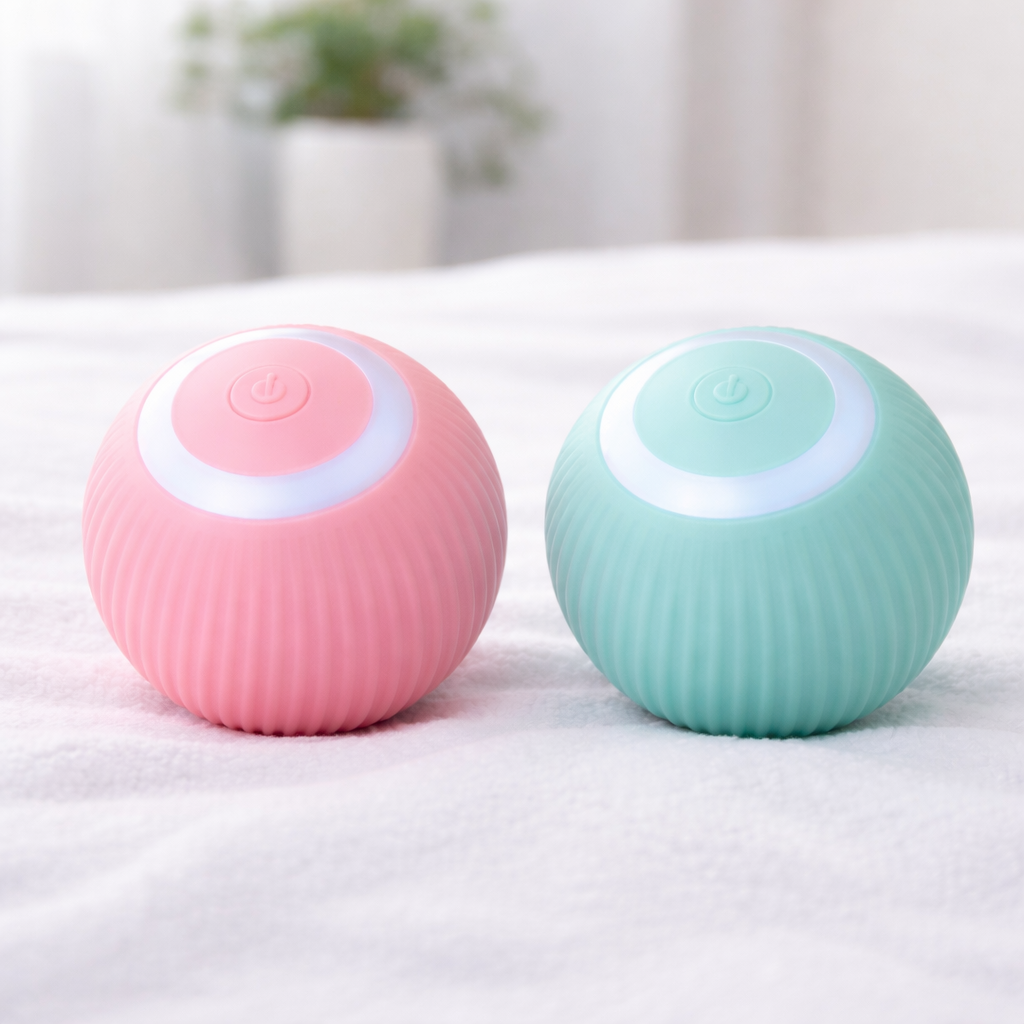 👉 Pelota Inteligente para Gatos 🐱 Juguete Automático que los Mantiene Activos