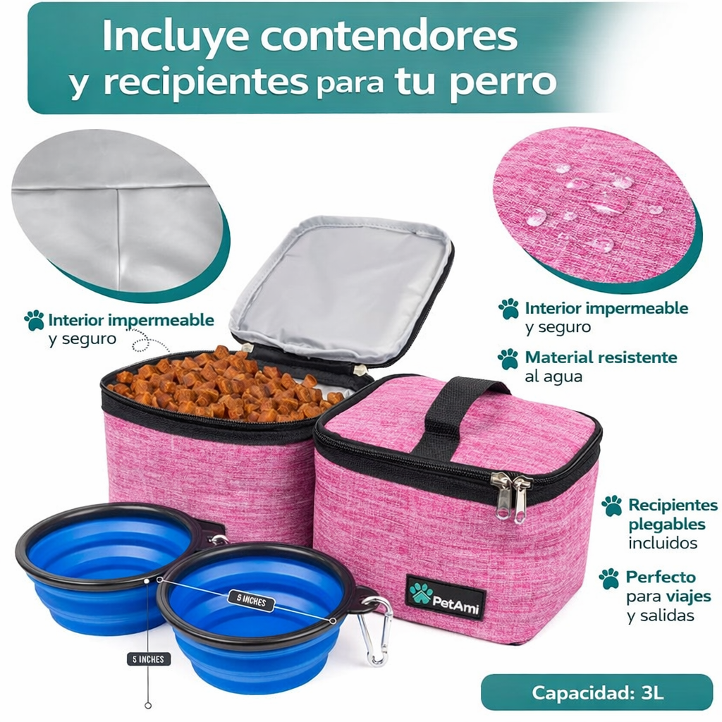 Todo lo que tu perro necesita para viajar, en un solo bolso