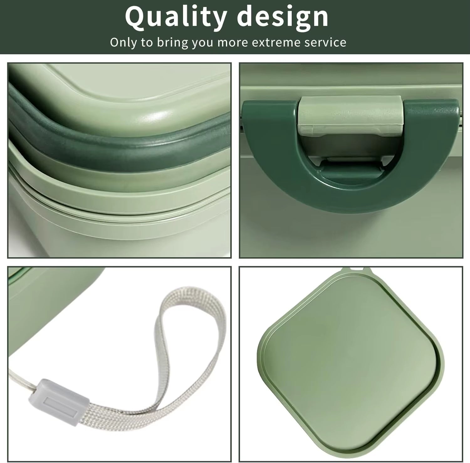 Collapsible Dog Water Bowl, Portable Dog Bowl for Traveling, 2-In-1 Pet Food and Water Feeder - Travel Dog Bowls with Lid for Wa